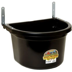 Little GIANT 20 Quart Black Fence Feeder