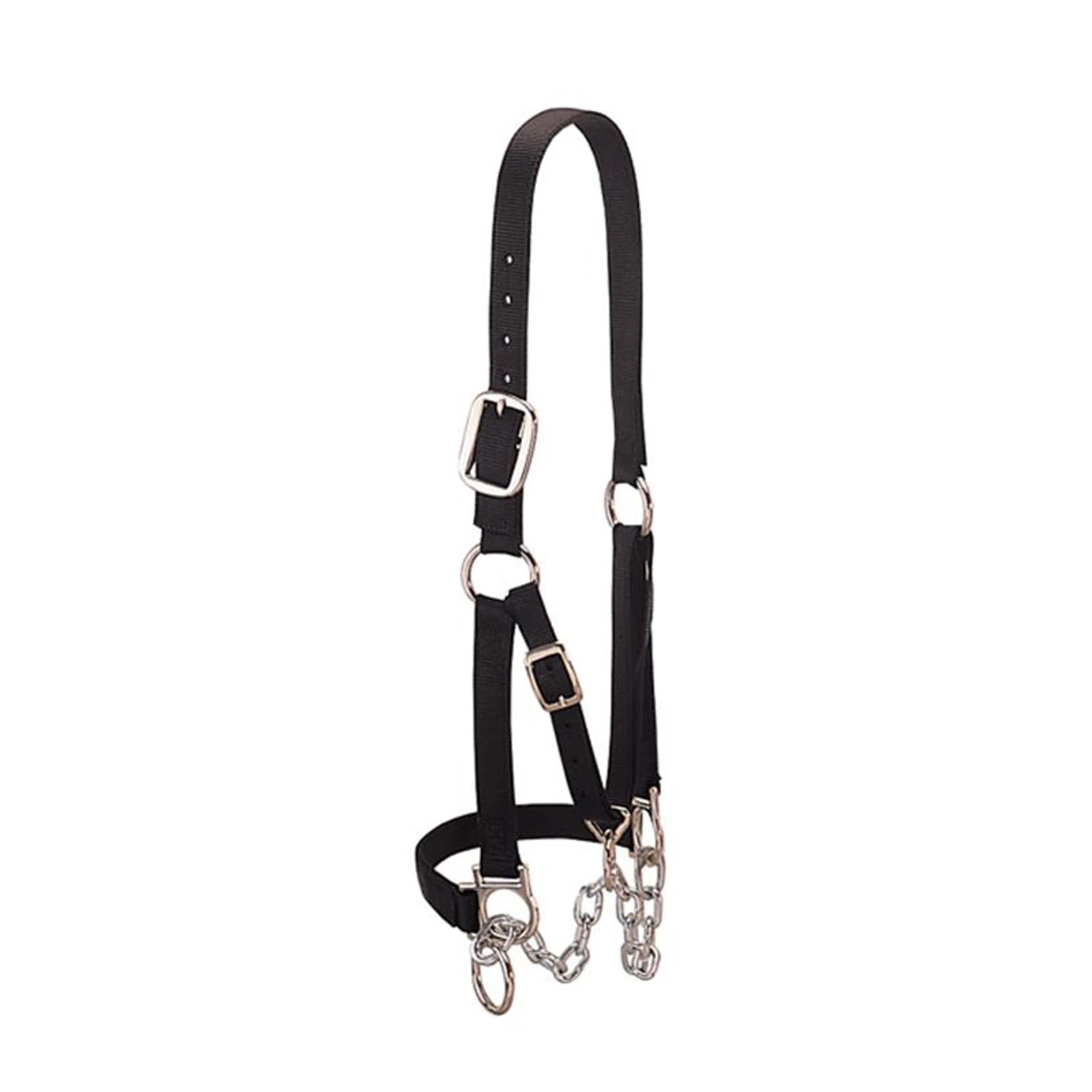 Weaver Leather - Heavy-Duty Restraint Halter, Black, Small