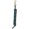 Weaver Leather - Poly Lead Rope With A Solid Brass 225 Snap, Black Green Blue
