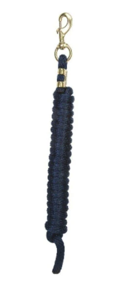 Weaver Leather - Poly Lead Rope With A Solid Brass 225 Snap, Navy