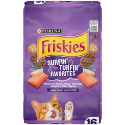 Purina Friskies Surfin' & Turfin' Favorites - 16 Lb
