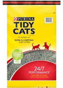 Tidy Cats Non-Clumping 24/7 Performance Clay Litter 40 Lb
