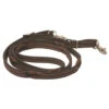 Buffalo Leather - Rein With Twist And Trigger Snap - Dark