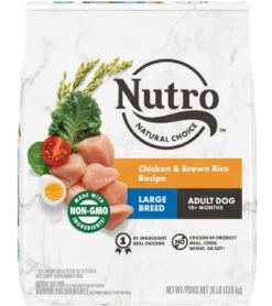 Nutro Natural Choice Large Breed Adult Chicken & Brown Rice - 30 Lbs.