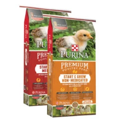 Purina Start-Grow Sunfresh Recipe Non-Medicated Crumbles 25lbs