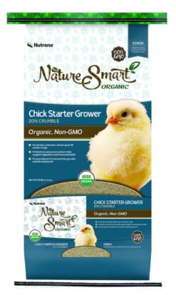 Nutrena Nature Smart Chick Starter Grower 20% Crumble - 35 Lbs