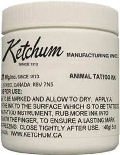 Ketchum Animal Tattoo Ink Paste - 5 Oz. Green