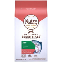 Nutro Wholesome Essentials Adult Cat Salmon & Brown Rice Recipe - 3 Lbs.