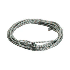 Colorado Saddlery Silver Dot Kids Rope- Grey