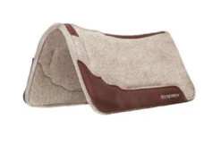 Weaver Leather Synergy Contoured Layered Felt Saddle Pad With EVA Sport