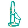 Weaver Leather- Original Non-Adjustable Halter 1" Large Horse Or 2 Year Old Draft Emerald