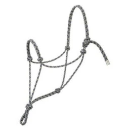Weaver Leather- Silvertip No.95 Average Rope Halter Gray/Silver/