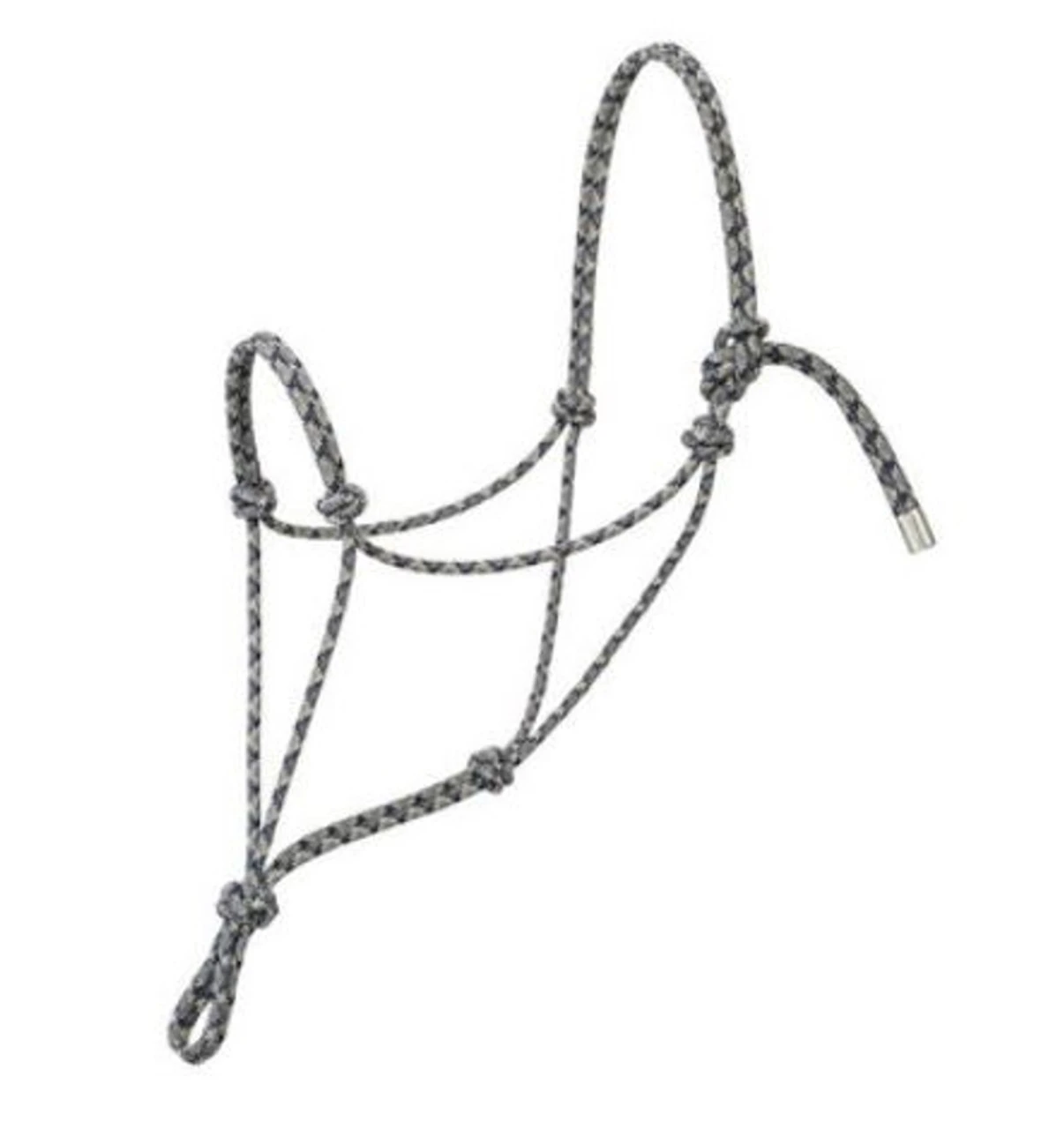 Weaver Leather- Silvertip No.95 Average Rope Halter Gray/Silver/