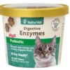 NaturVet Digestive Enzymes Plus Probiotics For Cats - 60 Soft Ch