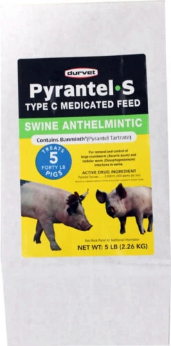 Durvet Pyrantel-S Swine Anthelmintic - 5 Lb.