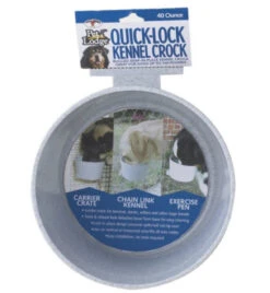 Pet Lodge 40 Oz. Quick-Lock Kennel Crock