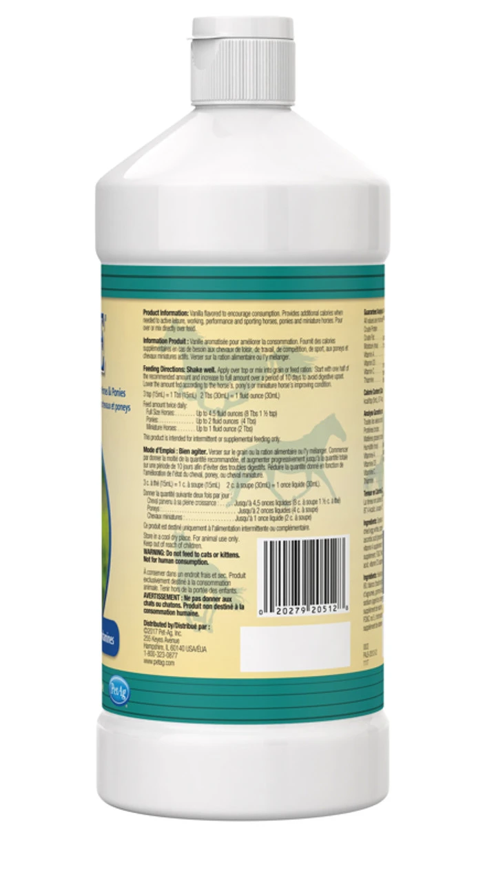 PetAg Dyne High Calorie Liquid Equine Supplement - 32 Oz. - Image 3