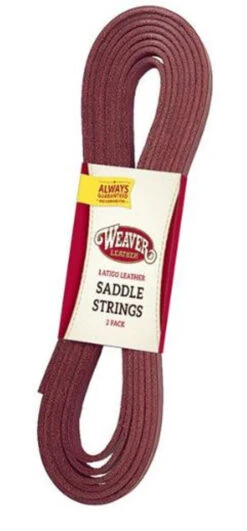 Weaver Leather Saddle String Handy Pack, Burgundy, 1/2" X 72"