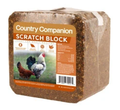 Country Companion Poultry Scratch Block - 21 Lbs
