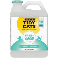 Purina Tidy Cats Clumping Free & Clean Unscented - 20 Lb