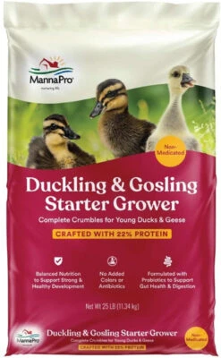 Manna Pro Duckling & Gosling Starter Grower - 25 Lbs