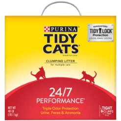Purina Tidy Cats Clumping 24/7 Performance Multi Cat Litter - 40 Lb