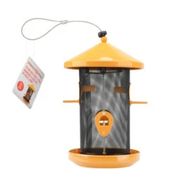 Farm Pro Yellow Mesh Finch Feeder
