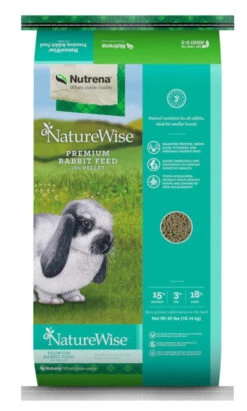Nutrena NatureWise Premium Rabbit Feed - 15% Pellet - 40 Lbs.