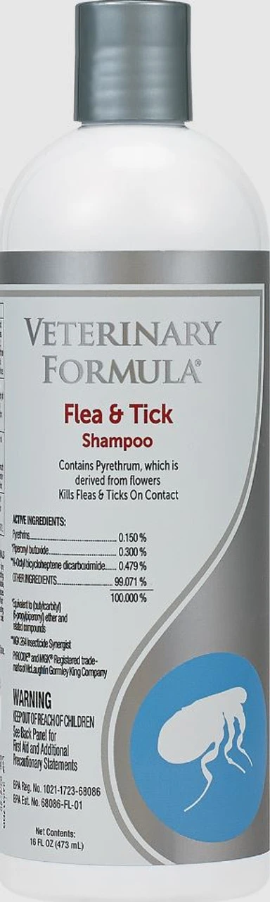 Synergy Labs Vet Clinic Care Flea & Tick Shampoo 16oz