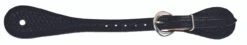 Professional's Choice Mens Basketweave Spur Strap- Black