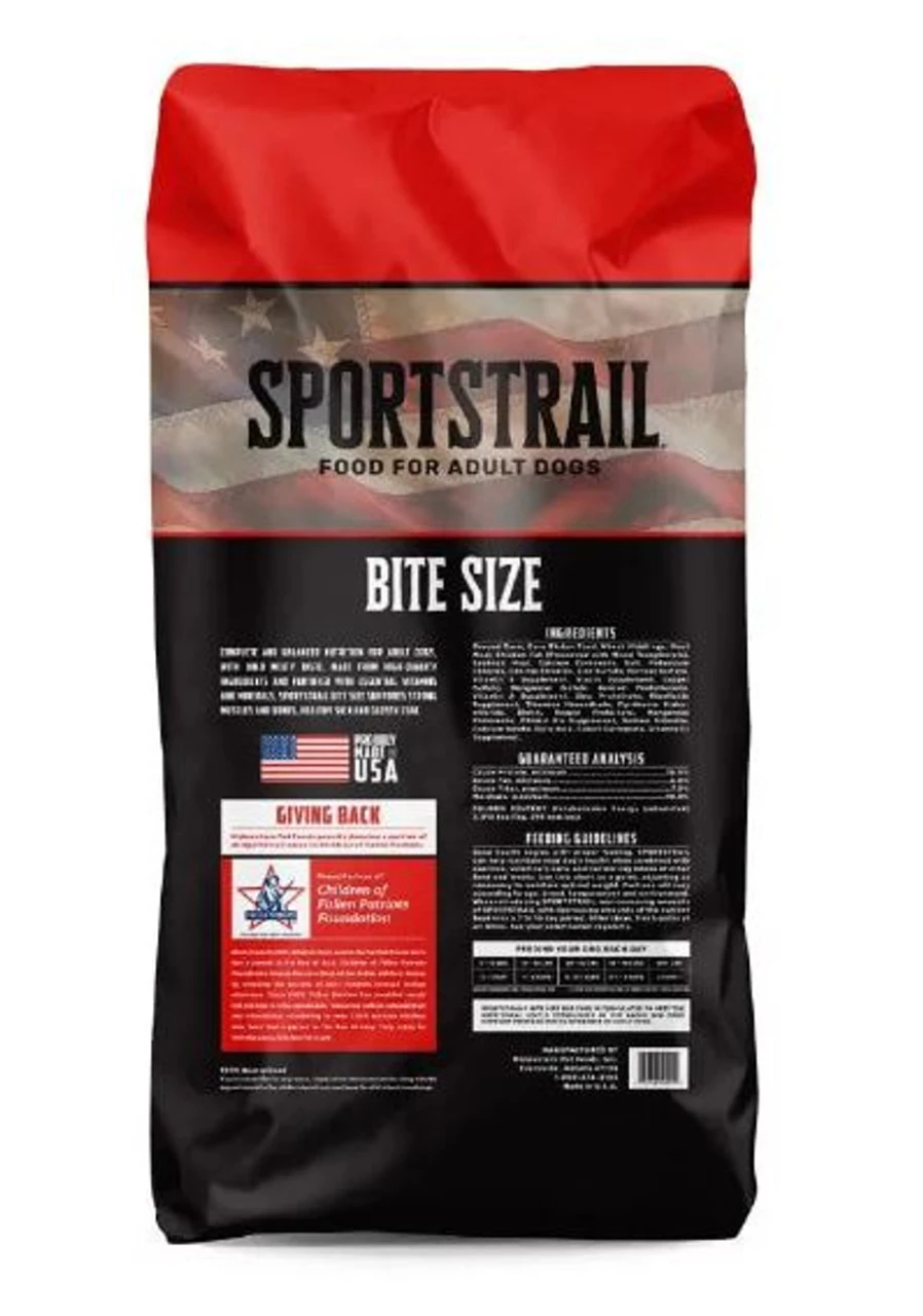 Sportstrail Bite Size Adult Dog Food 50lb - Image 2