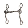 PROFESSIONAL'S CHOICE EQUISENTIAL LONG SHANK BIT - TWISTED WIRE SNAFFLE BIT