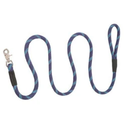 Weaver Leather Rope Dog Leash 1/2X6'' Navy/Blue