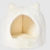 Main St. Pet 17" Hooded White Cat Bed