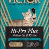 Victor Super Premium Cat Food  Hi-Pro Plus Active Cat And Kitten  Dry Cat Food For Active Cats  All Breeds And All Life Stages From Kitten To Adult, 5lb