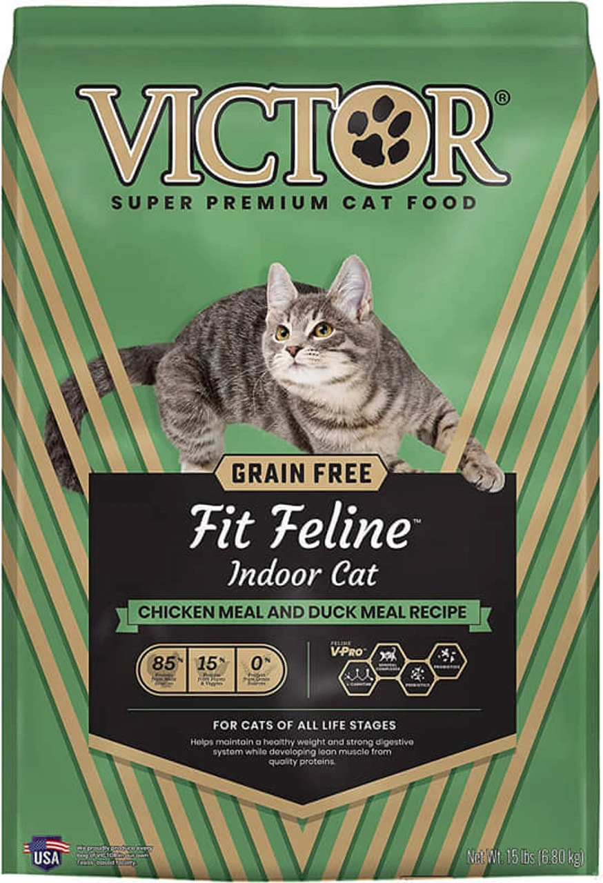 Victor Super Premium Cat Food Grain Free Fit Feline Dry Cat