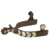 Weaver Leather Men's Show Spurs With German Silver Chevron Trim