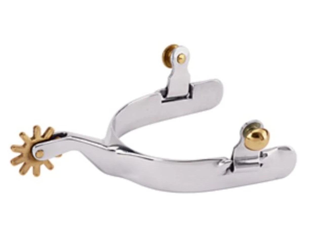 Weaver Leather Men's Spur With Plain Band